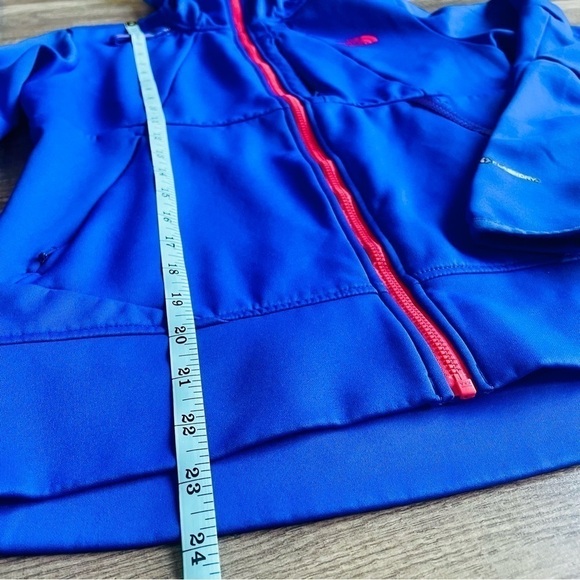 The North Face Blue Hooded Athletic Jacket Small - Picture 9 of 9